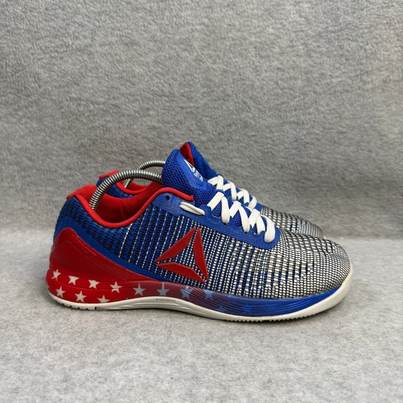 Reebok CrossFit Nano 7 Womens Shoes Size 8 Red White Blue USA Running Sneakers - Picture 4 of 10
